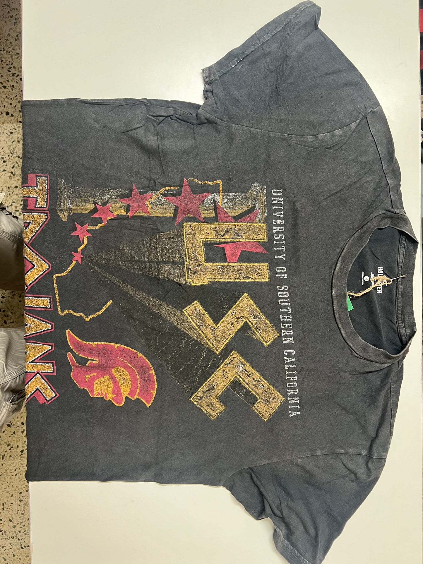 The Trojan Tailgate Gingham Shirt