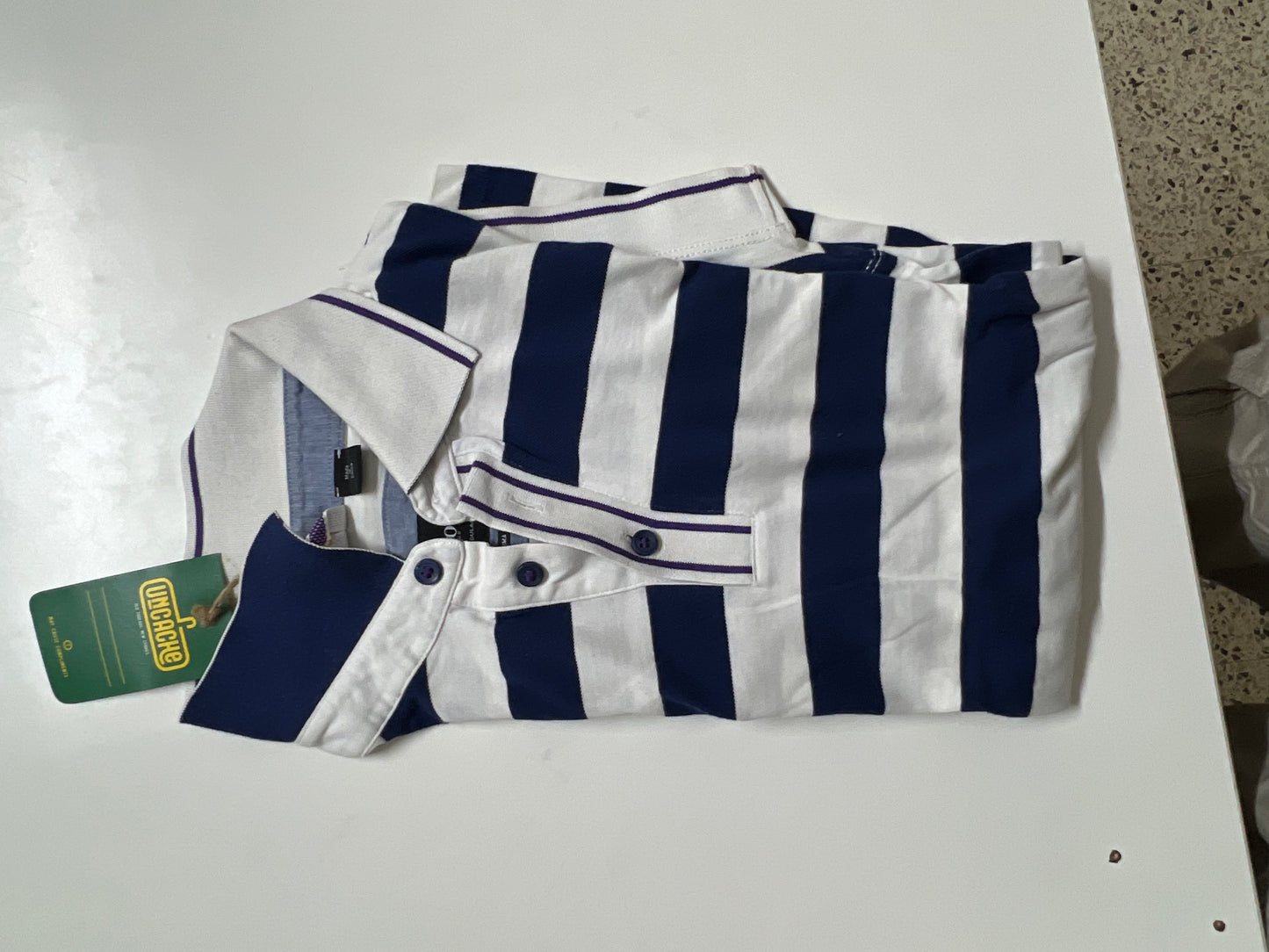 The Block Stripe Casual Button-Down