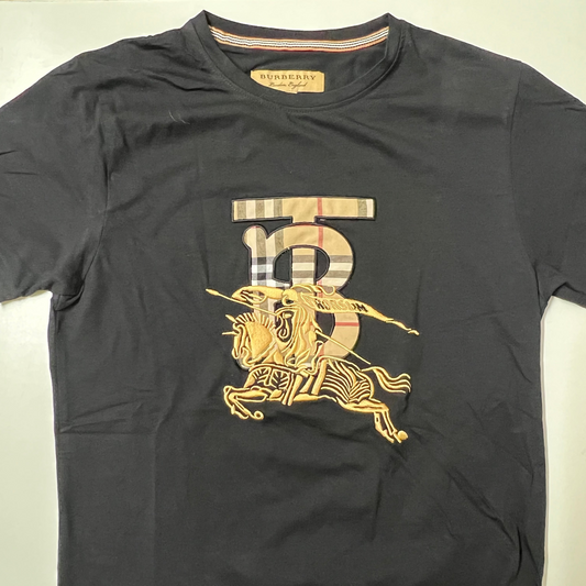 Black Graphic T-Shirt Bold TB Design