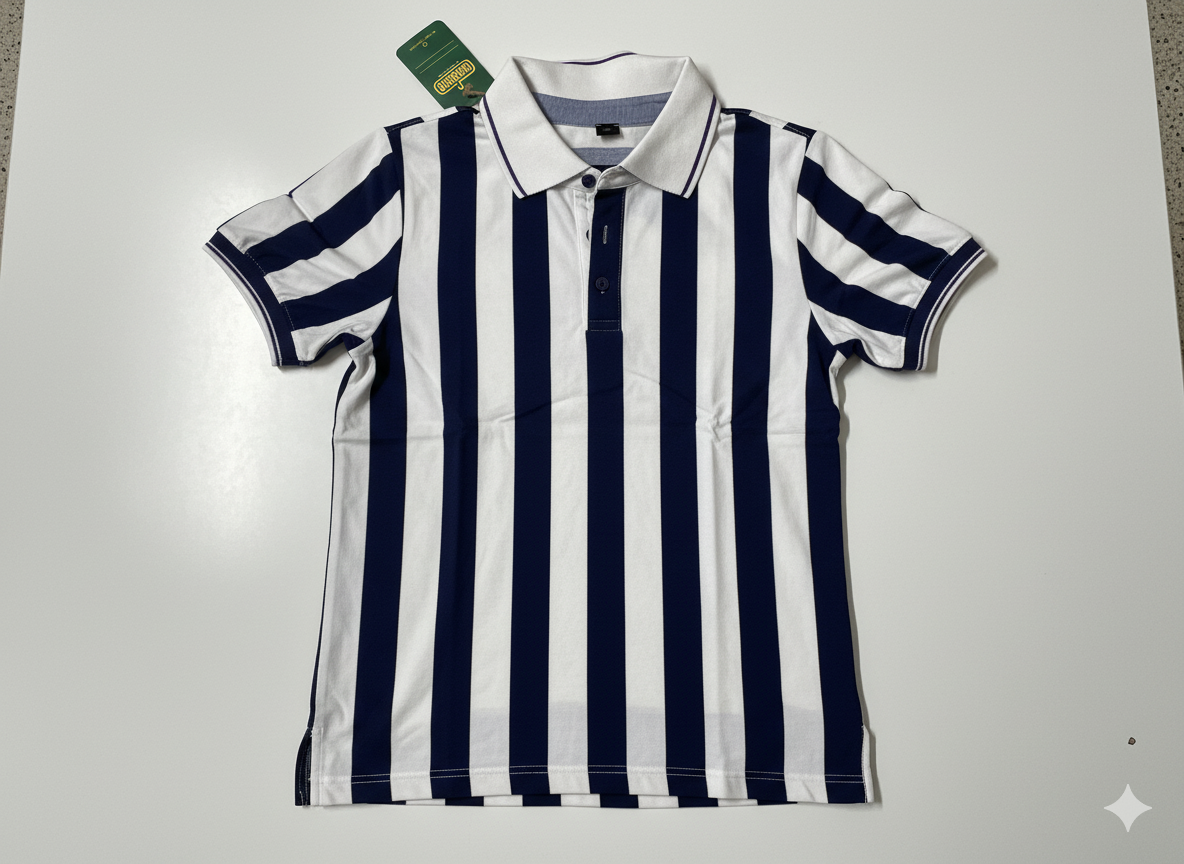 The Block Stripe Casual Button-Down