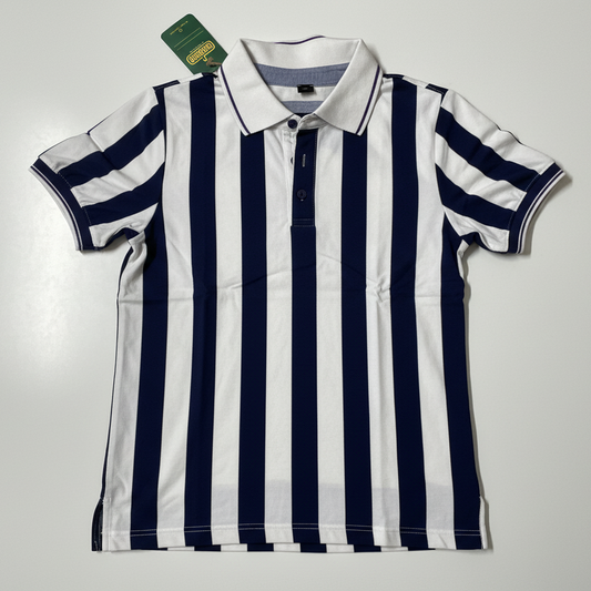 The Block Stripe Casual Button-Down