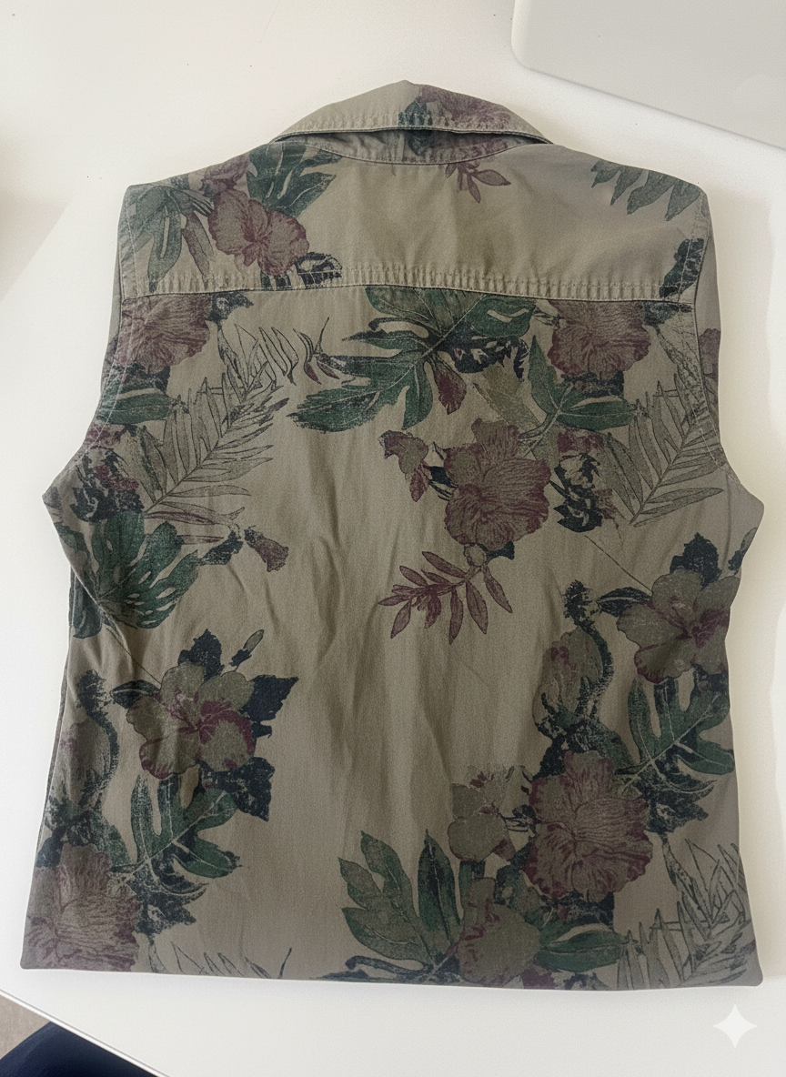 The Muted Safari Botanical Shirt