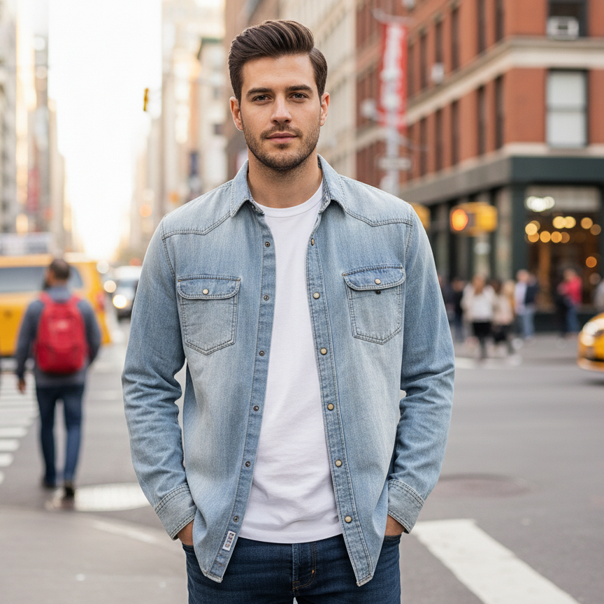 The Quilted Modern Staple Jean Jacket