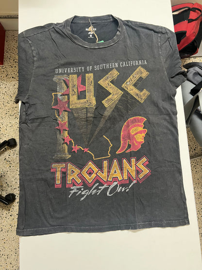 The Trojan Tailgate Gingham Shirt