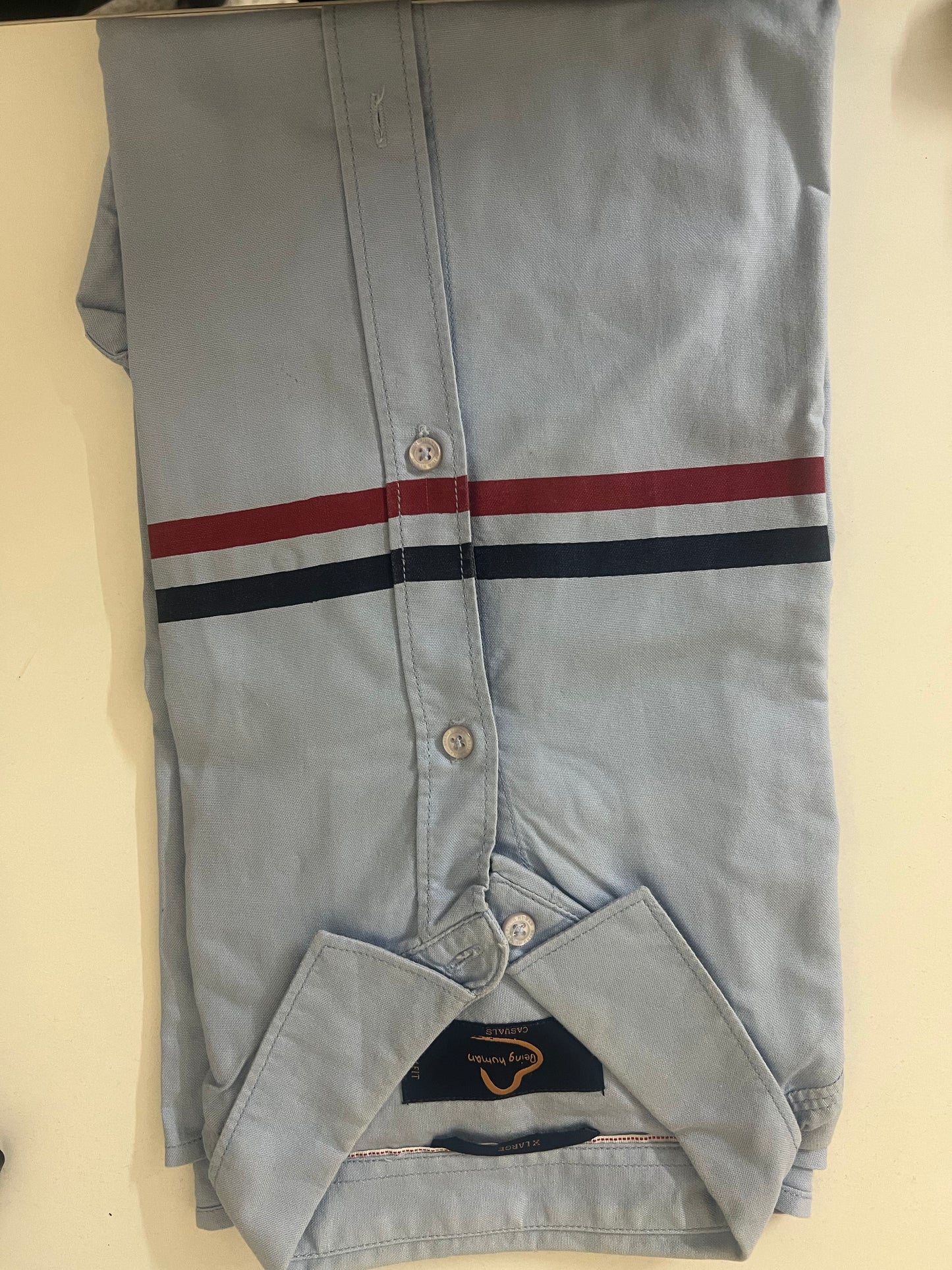 The Multi-Stripe Classic Grey Shirt