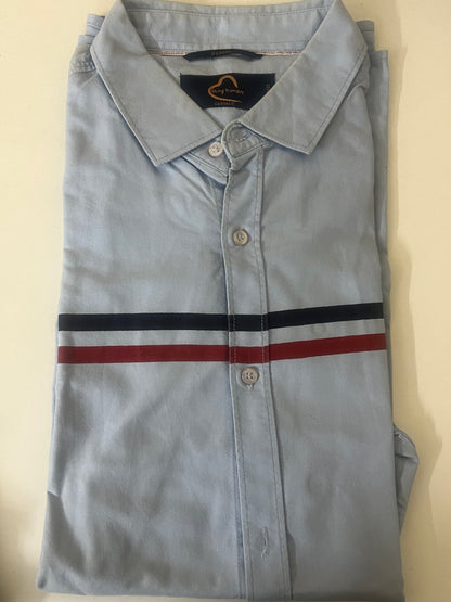 The Multi-Stripe Classic Grey Shirt