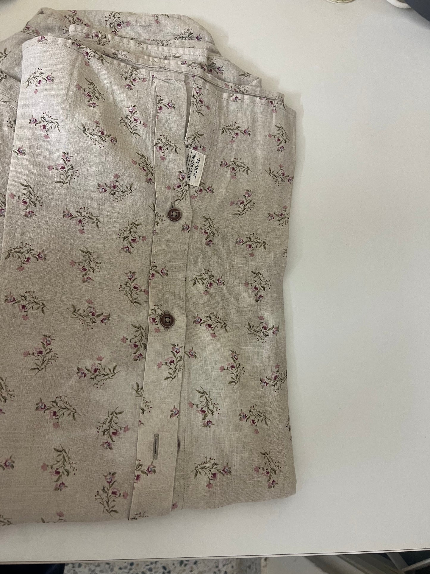 The Willowbrook Floral Linen-Blend Shirt