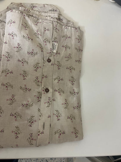 The Willowbrook Floral Linen-Blend Shirt